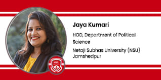 Netaji Subhas University, Jamshedpur, HOD (Department of Political Science): Jaya Kumari Interview
